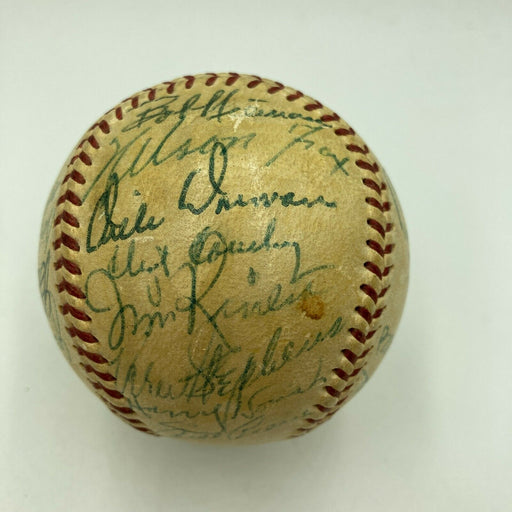 1953 Chicago White Sox Team Signed Autographed Baseball With Nellie Fox