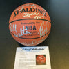 Oscar Robertson Bill Walton Chuck Daly Hall Of Fame Multi Signed Basketball PSA