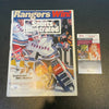 Mike Richter Signed Autographed 1994 Sports Illustrated Magazine JSA COA NHL