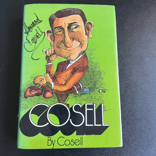 Howard Cosell Signed Autographed "Cosell" Football Book