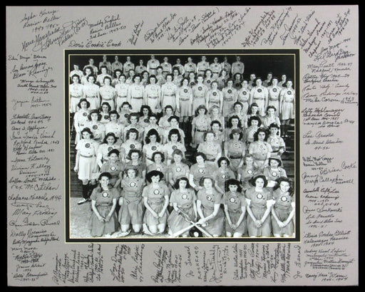 Outstanding AAGPBL A League of Their Own Team Signed 16x20 Photo 79 Sigs JSA COA