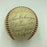 1969 HOF Induction Signed Baseball Pie Traynor Max Carey Sam Rice Grove JSA COA