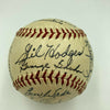 Beautiful 1952 Brooklyn Dodgers NL Champs Team Signed Baseball Gil Hodges  JSA