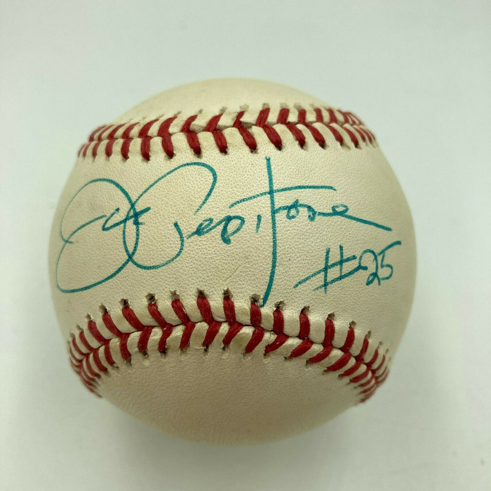 Joe Pepitone #25 & Moose Skowron Signed Official American League Baseball