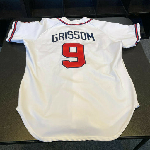 Marquis Grissom Game Used 1995 Atlanta Braves Wilson Jersey
