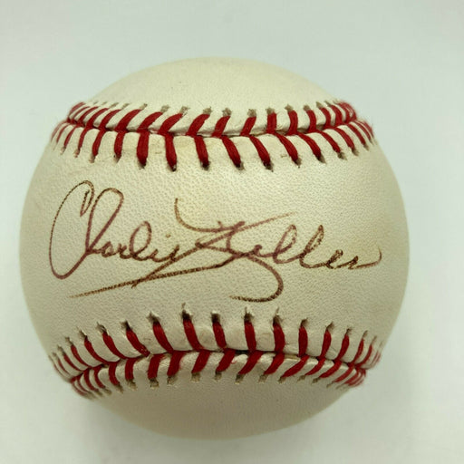 Charlie Keller Single Signed Official American League Baseball With JSA COA