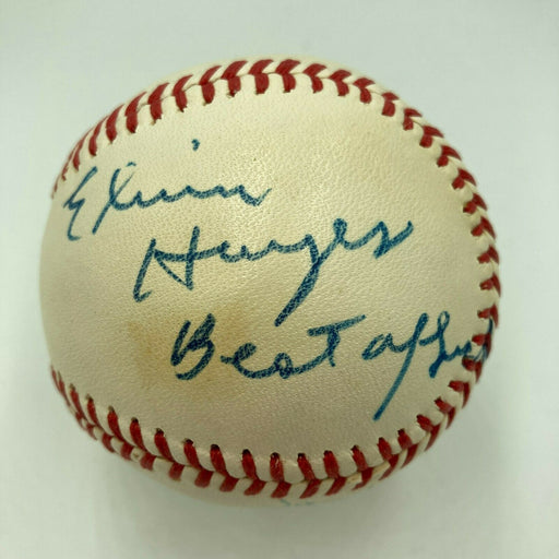 Elvin Hayes Playing Days Jan 1, 1970 Signed National League Giles Baseball JSA