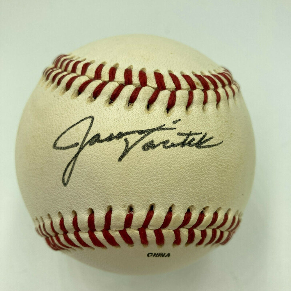 Jason Varitek Pre Rookie 1994 Signed Baseball With JSA COA