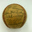 Al Simmons & Connie Mack 1940 Philadelphia Athletics Team Signed AL Baseball