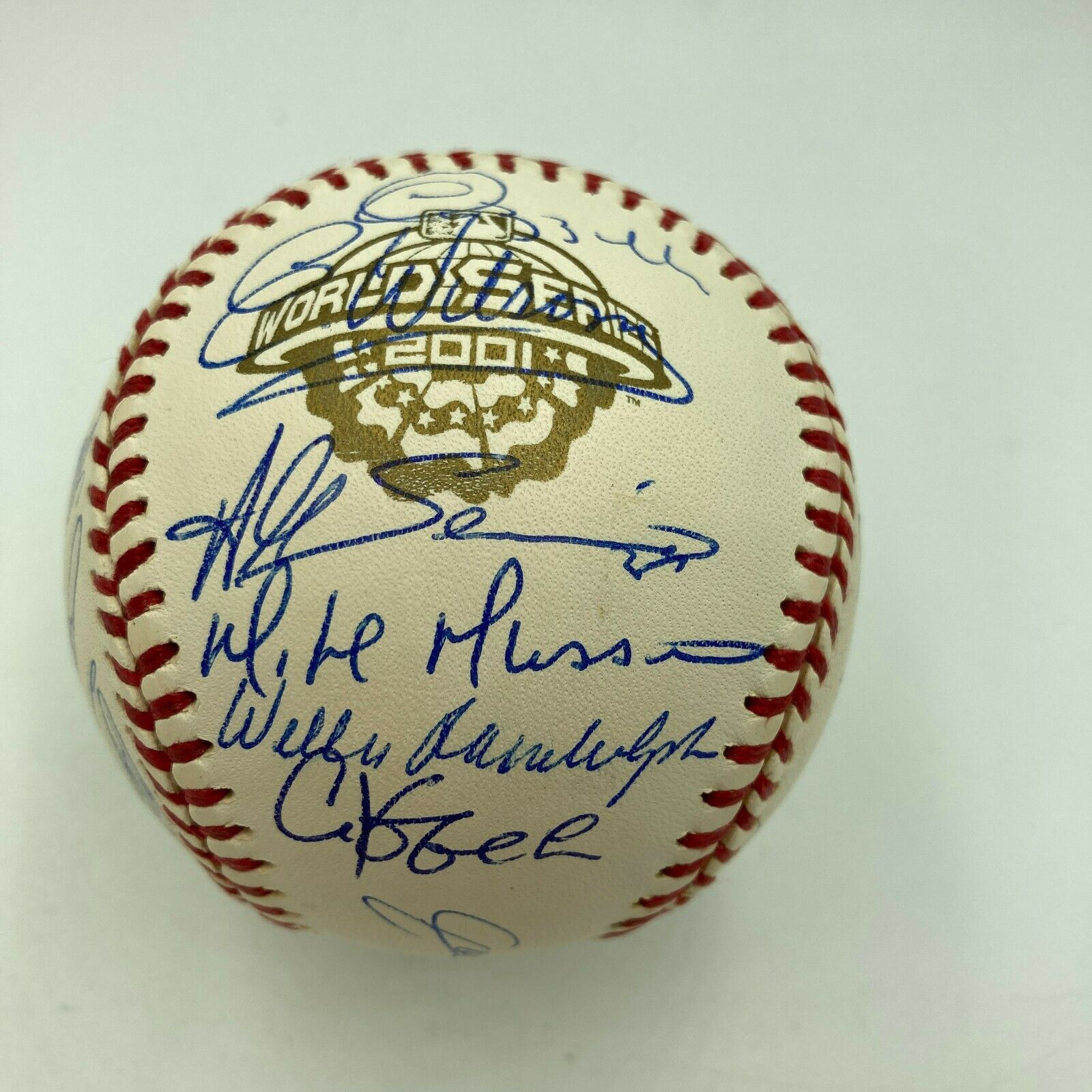 Jorge Posada Signed Game Used Baseball From Jersey Retirement Game Steiner  COA