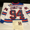 1994 New York Rangers Stanley Cups Champs Team Signed Authentic Jersey JSA COA