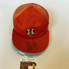 Nolan Ryan Signed Vintage 1970's Houston Astros Baseball Hat Cap With JSA COA
