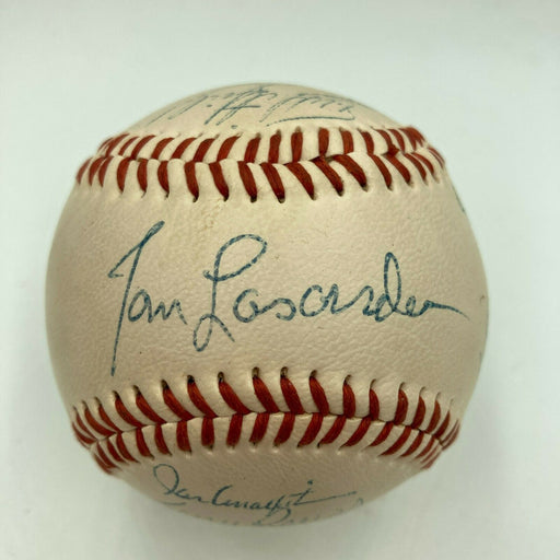 1984 Los Angeles Dodgers Team Signed Baseball With JSA COA Tommy Lasorda
