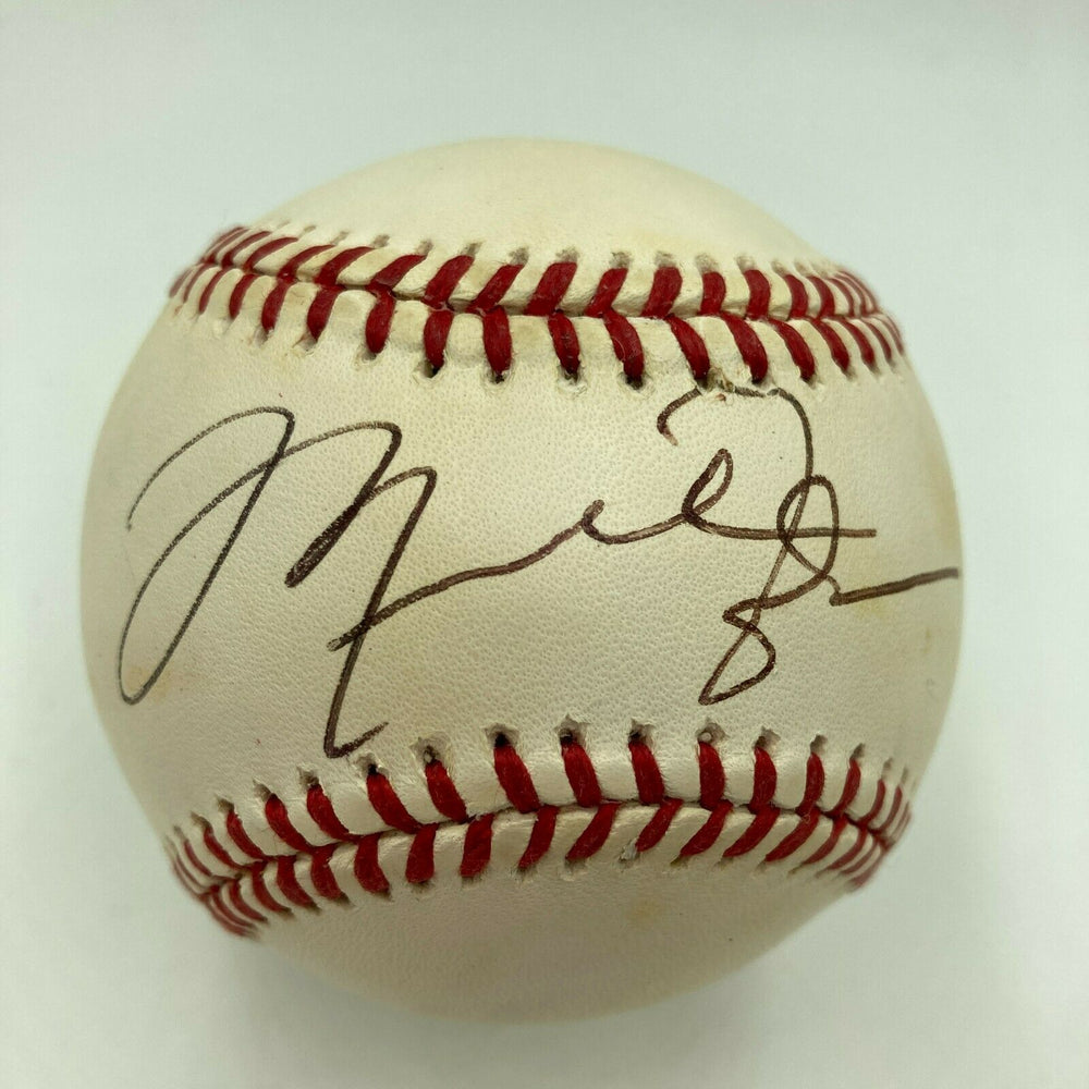 Michael Jordan Signed 1990's American League Baseball With Beckett COA RARE