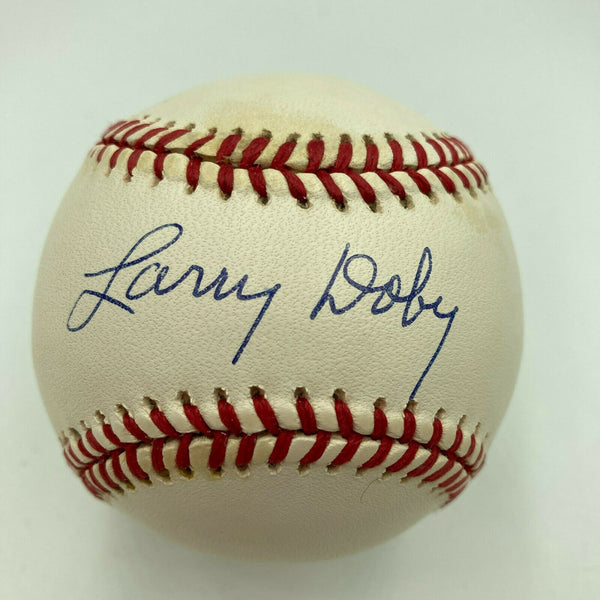 Larry Doby Signed Official Major League Baseball Negro League Legend JSA COA