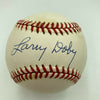Larry Doby Signed Official Major League Baseball Negro League Legend JSA COA