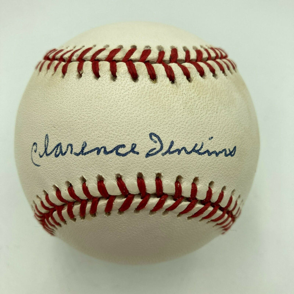 Clarence Jenkins Signed Official Major League Baseball Negro League Legend JSA