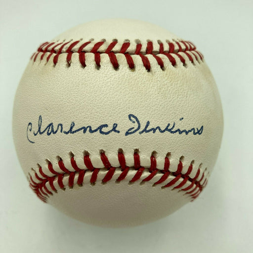 Clarence Jenkins Signed Official Major League Baseball Negro League Legend JSA