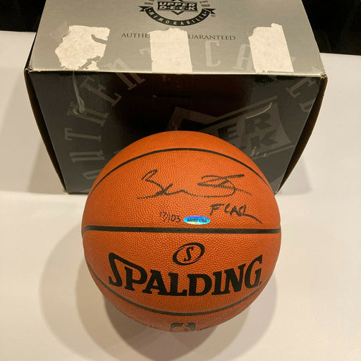 Dwyane Wade "Flash" Signed Official Game Basketball With UDA Upper Deck Hologram