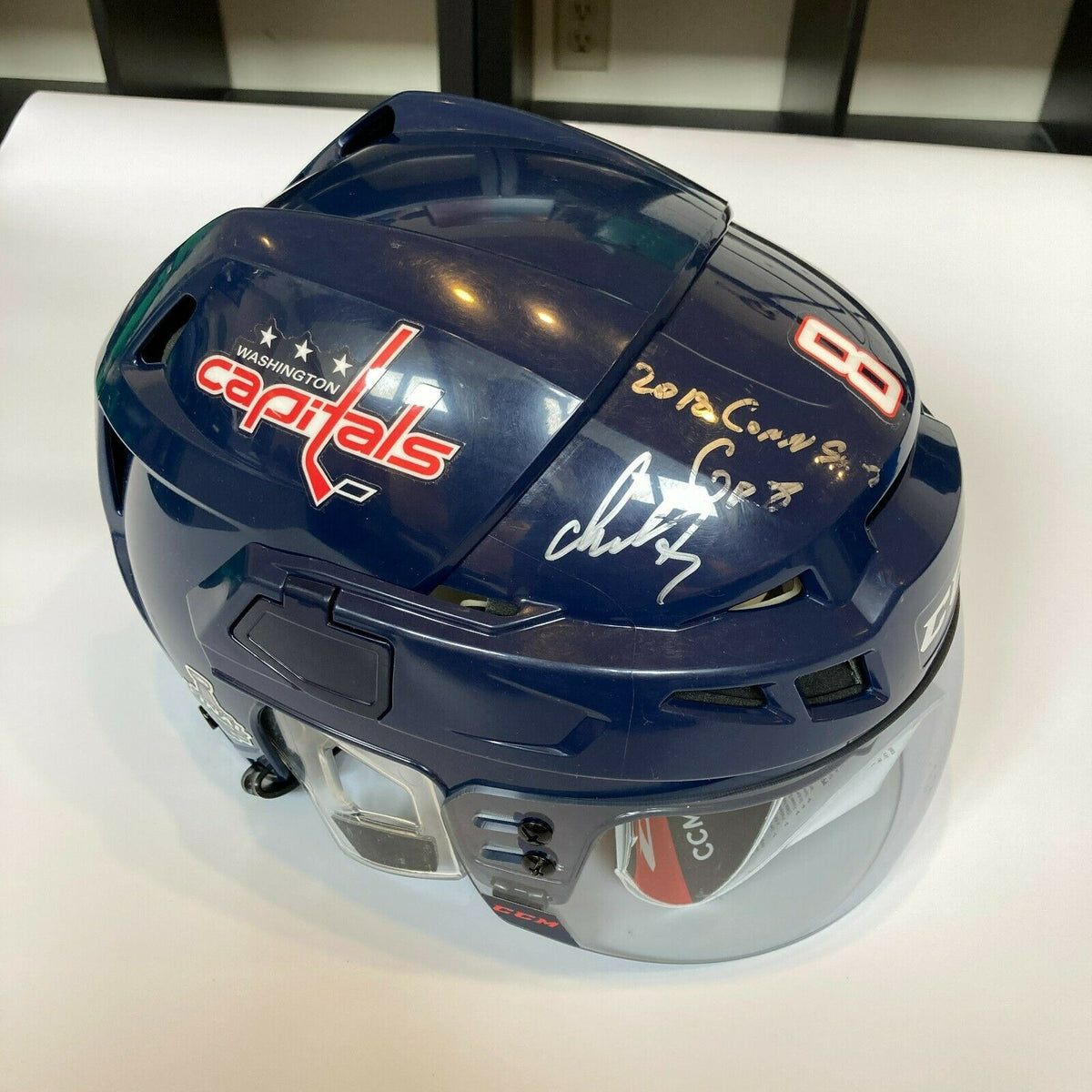 Alexander Ovechkin Signed Washington Capitals Full Size Helmet Fanatic — Showpieces Sports