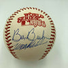 Rare Bill Buckner & Mookie Wilson Signed 1986 World Series Baseball Steiner MLB