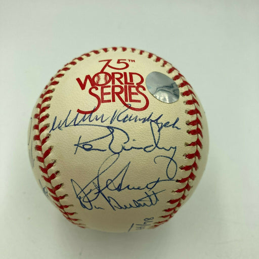 1978 New York Yankees World Series Champs Team Signed W.S. Baseball JSA COA