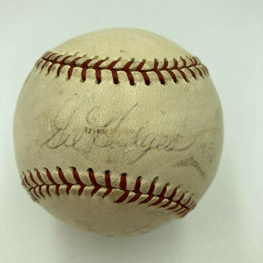 Gil Hodges Single Signed Autographed Baseball With JSA COA