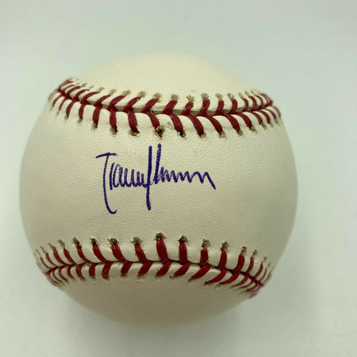 Randy Johnson Signed Official Major League Baseball JSA Sticker
