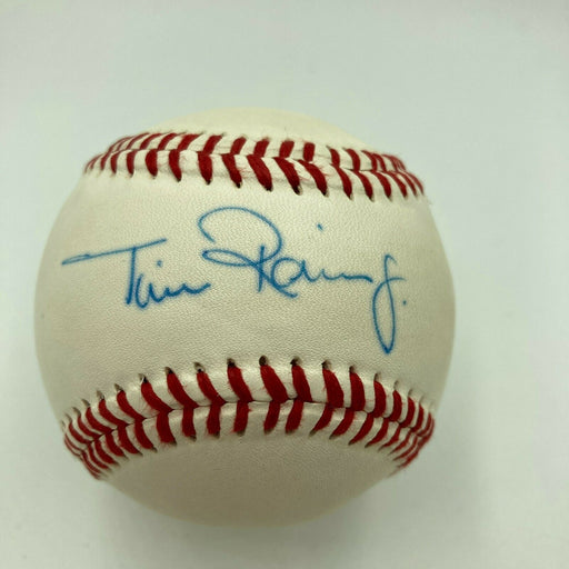 Tim Raines Jr. Signed Autographed Official League Baseball