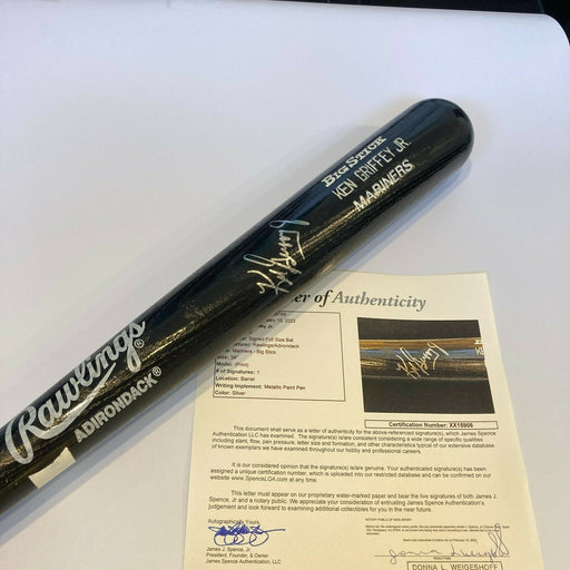 Ken Griffey Jr. Signed Game Model Baseball Bat With JSA COA