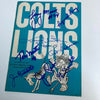 1962 Baltimore Colts Team Signed Program With Johnny Unitas With JSA COA