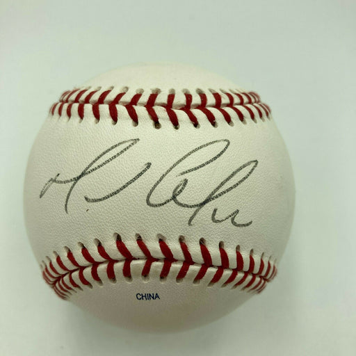 Mario Lemieux Signed Autographed Baseball With JSA COA NHL Pittsburgh Penguins