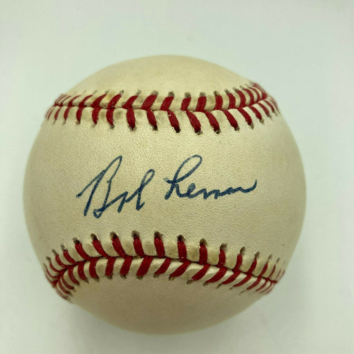 Bob Lemon Signed Autographed Baseball With JSA COA