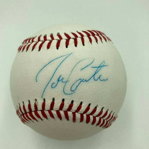Joe Carter Signed Autographed Baseball With JSA COA