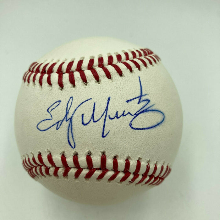 Edgar Martinez Signed Autographed Official Major League Baseball JSA COA