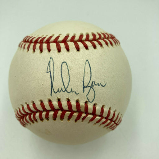 Nolan Ryan Signed Autographed Official Major League Baseball JSA COA