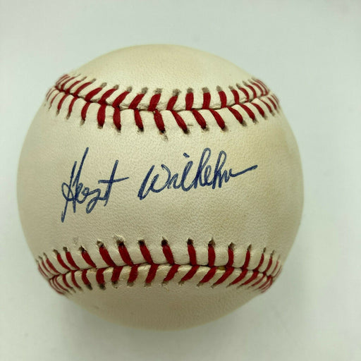Hoyt Wilhelm Signed Autographed Official Major League Baseball JSA COA