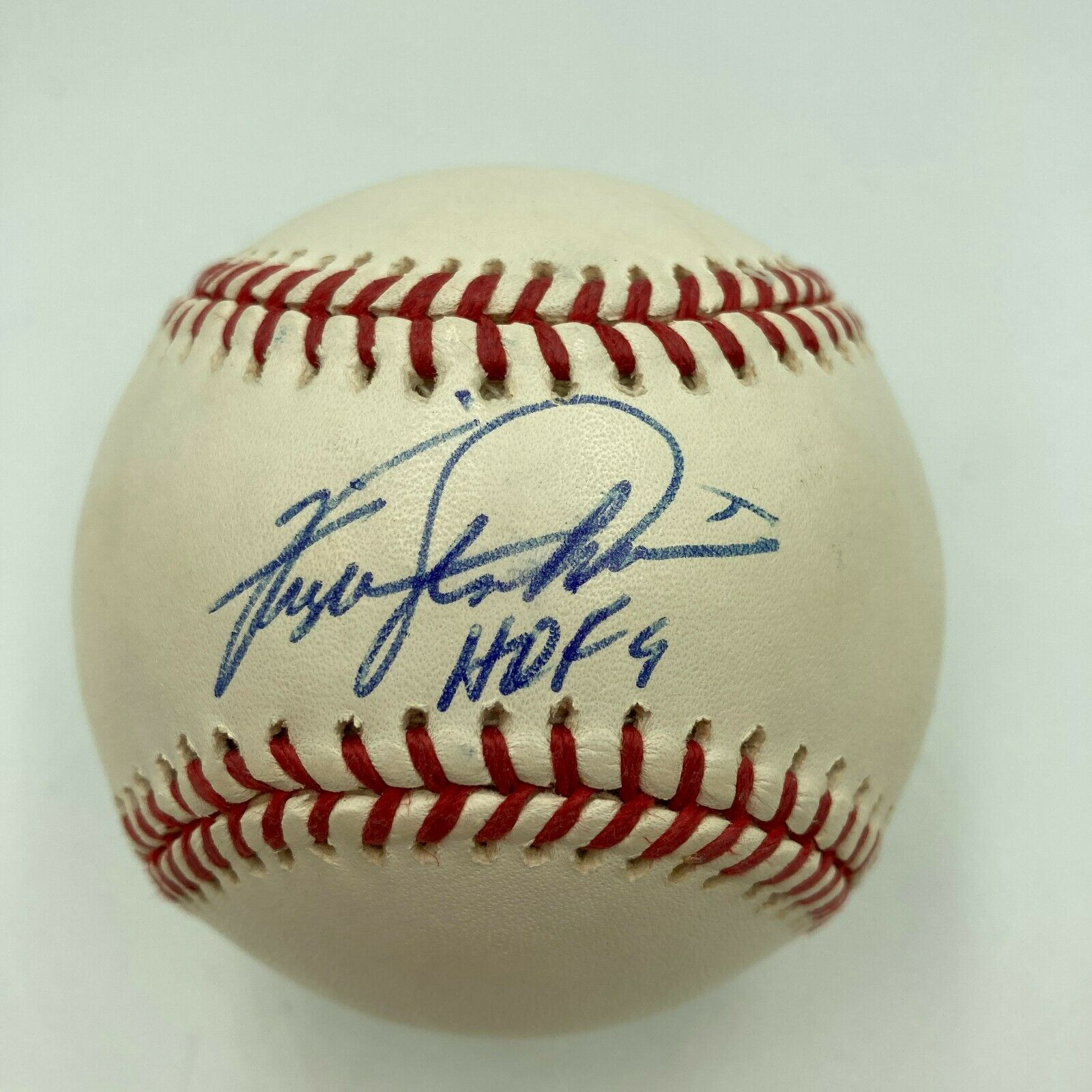 Fergie Jenkins Autographed Baseball w/ HOF 91 ROMLB PROOF Ferguson Signed  JSA