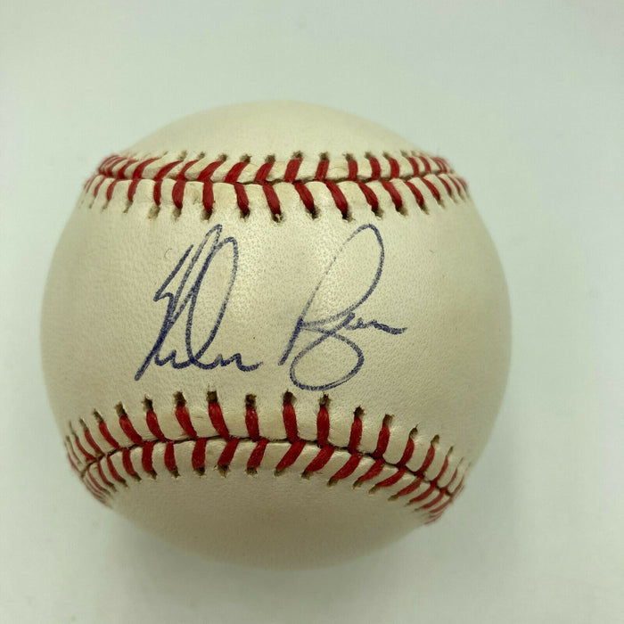 Nolan Ryan Signed Autographed American League Baseball With JSA COA