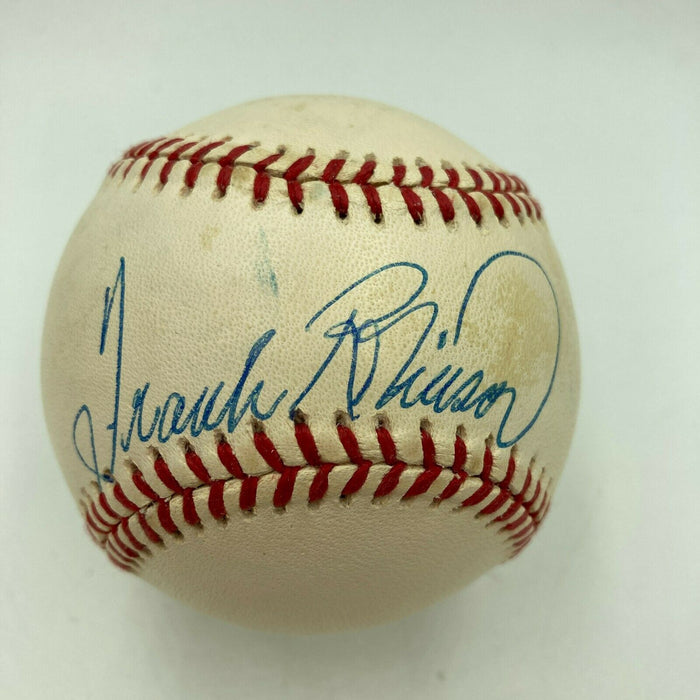 Frank Robinson Signed Official Major League Baseball With JSA COA