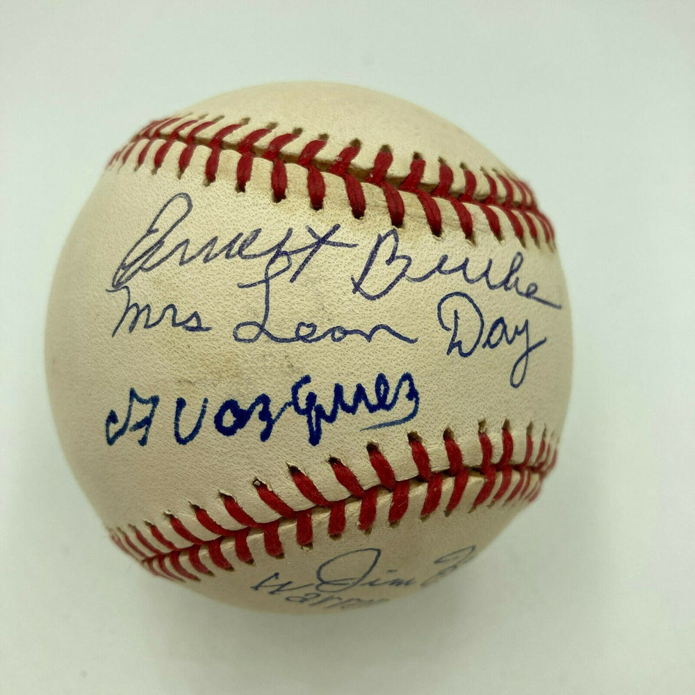 Rare Negro League Legends Multi Signed Baseball With JSA COA