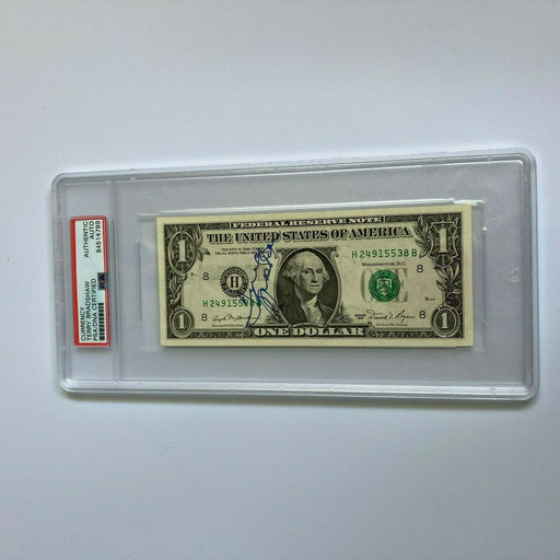 Terry Bradshaw Signed Autographed $1 One Dollar Bill PSA DNA COA