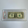 Tony Dorsett Signed Autographed $1 One Dollar Bill PSA DNA COA