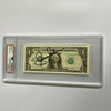 Lawrence Taylor Signed Autographed $1 One Dollar Bill PSA DNA COA NFL