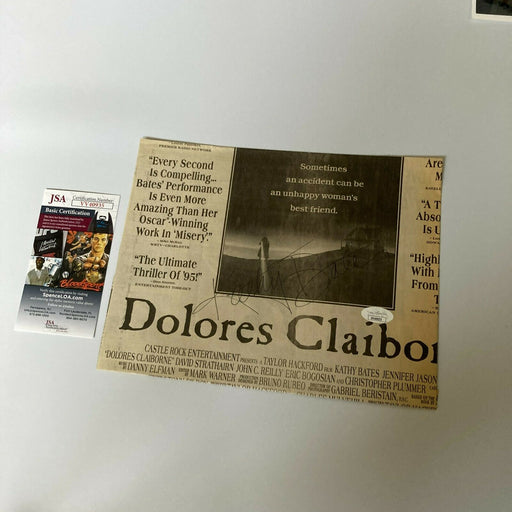 Kathy Bates Signed Autographed Newspaper With JSA COA