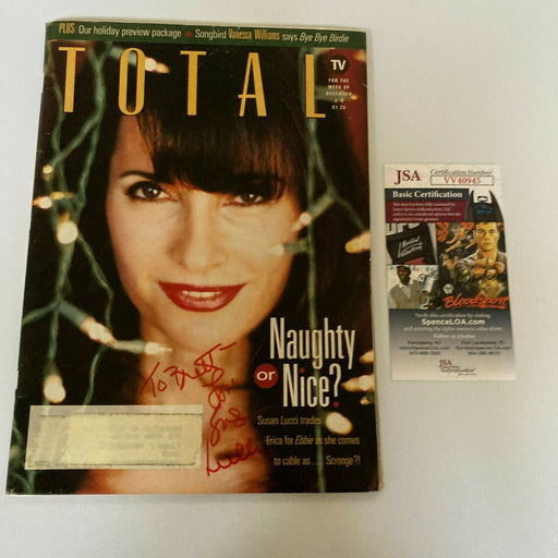 Susan Lucci Signed Autographed Total Magazine With JSA COA