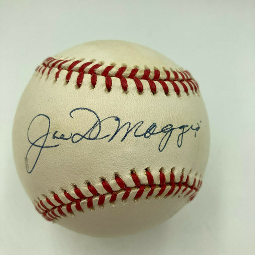 Joe Dimaggio Signed Official American League Baseball With JSA COA