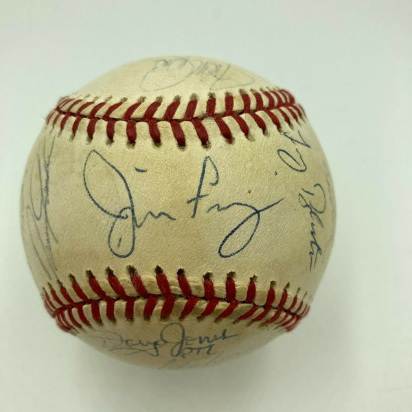 1990's Philadelphia Phillies Team Signed Official National League Baseball