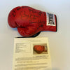 Boxing Hall Of Fame Legends Multi Signed Everlast Boxing Glove 12 Signatures JSA