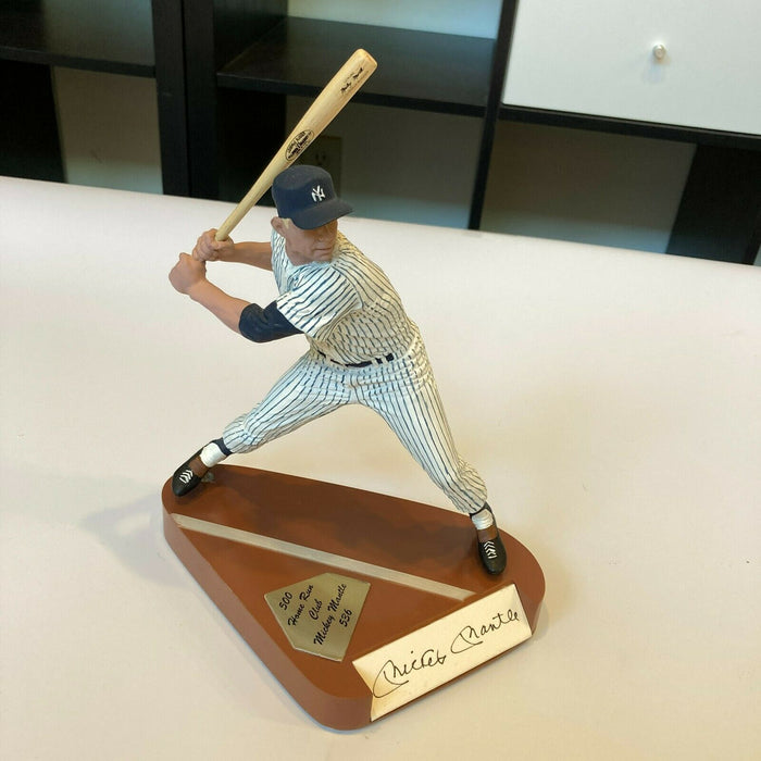 Mickey Mantle Signed Autographed New York Yankees Salvino Figure